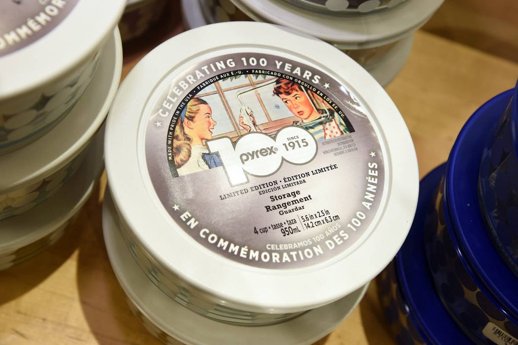 4 Cup Decorated Pyrex 100 Year Anniversary
