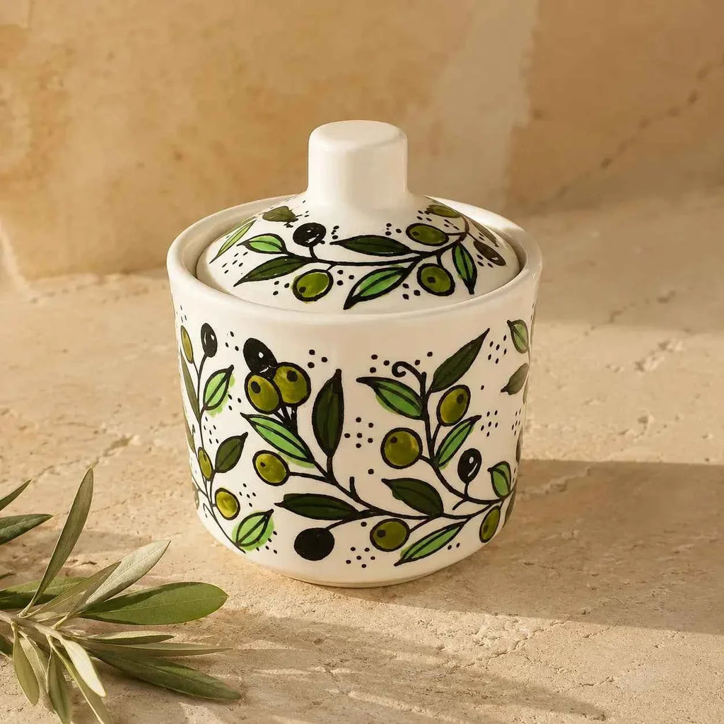 Handmade Ceramic Storage Jar with Lid – Elevate Your Kitchen Style