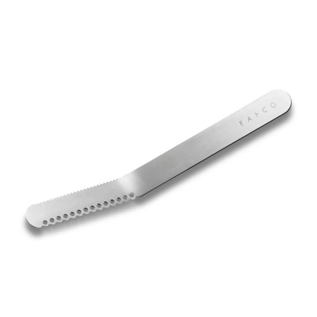 Eatoco Nulu Butter Knife – Japanese Stainless-Steel Butter Curler & Spreader