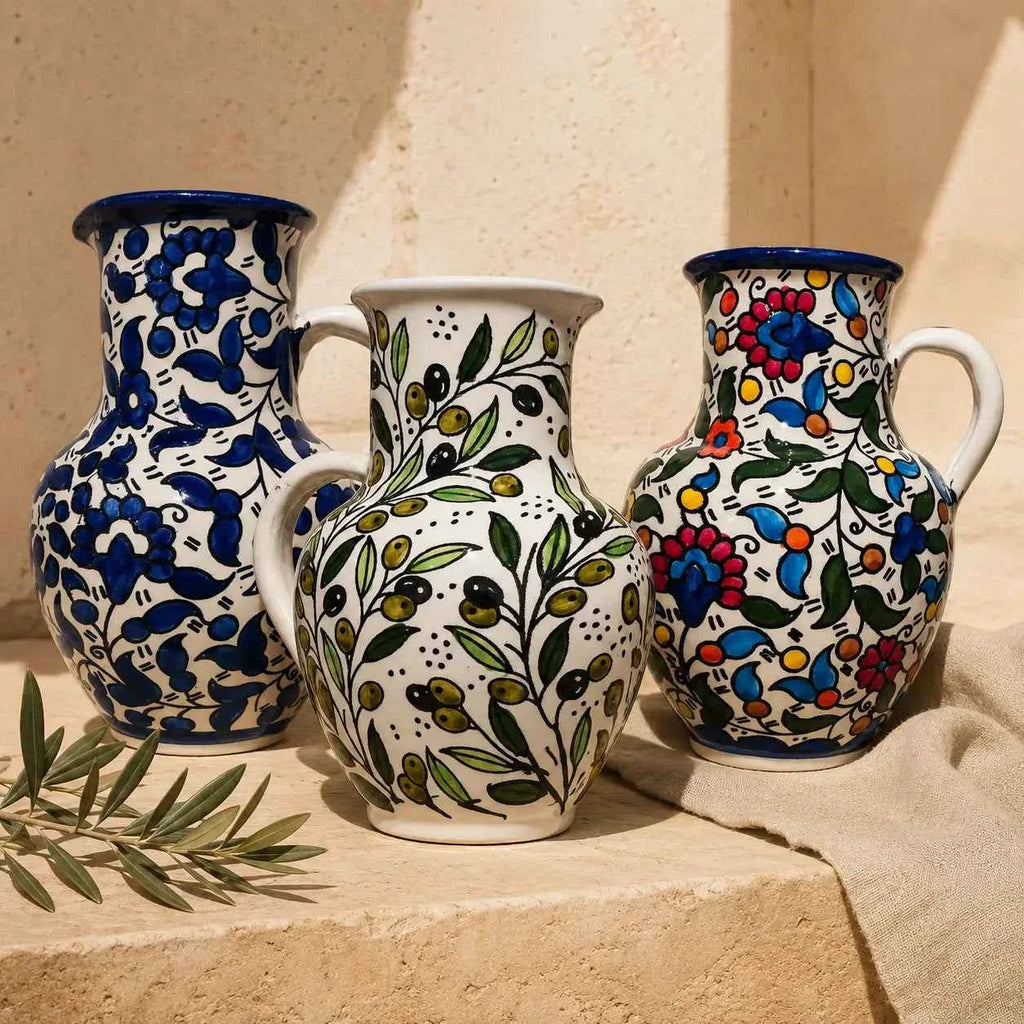 Handmade Ceramic Pitcher - Artisan Jug & Carafe for Everyday Elegance