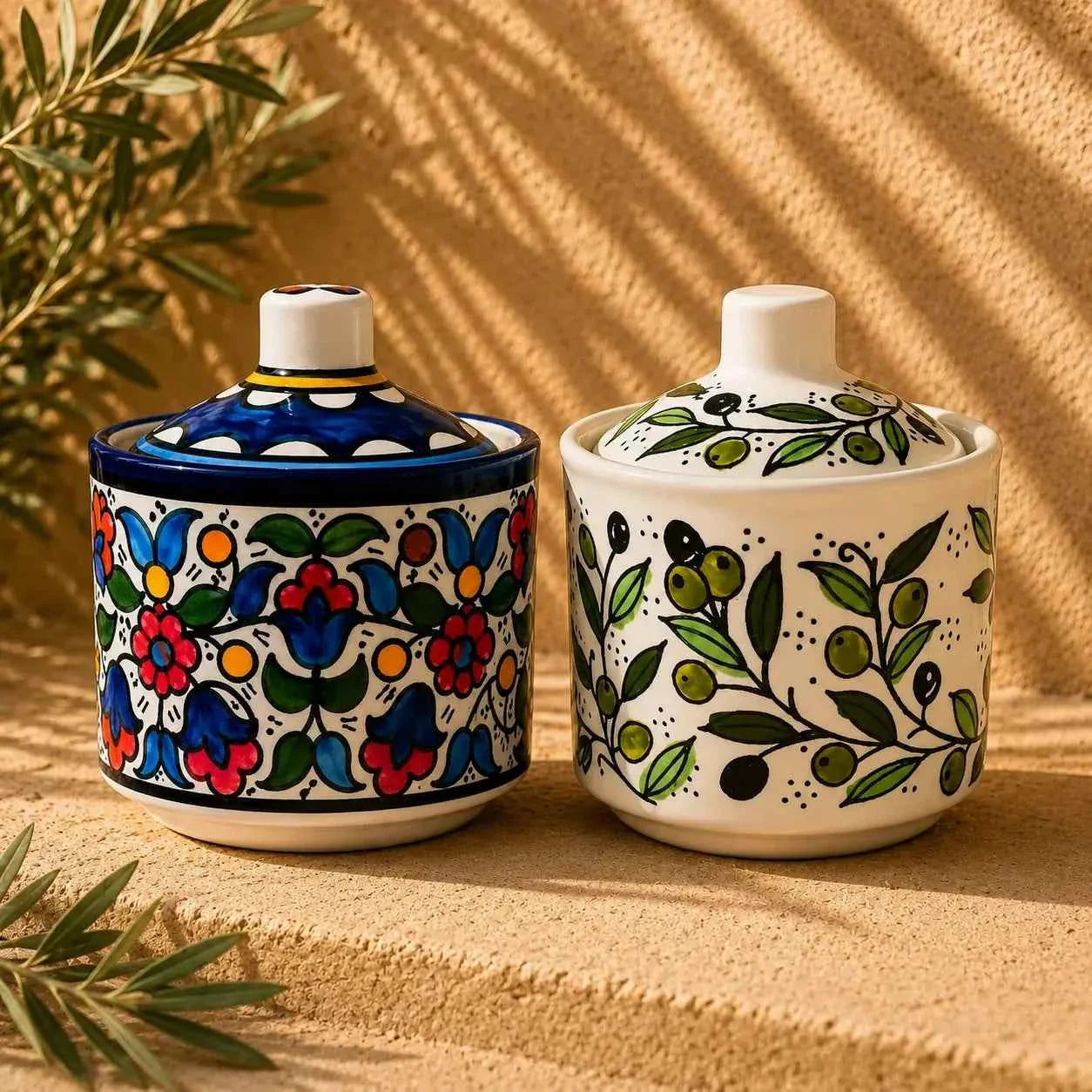 Handmade Ceramic Storage Jar with Lid – Elevate Your Kitchen Style