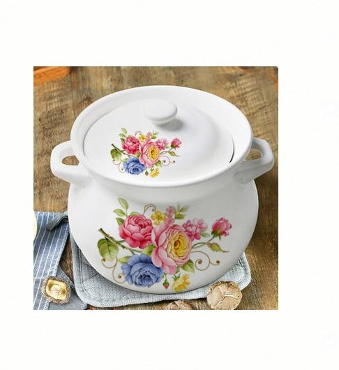 Ceramic Soup Pot 3.3L - Rose