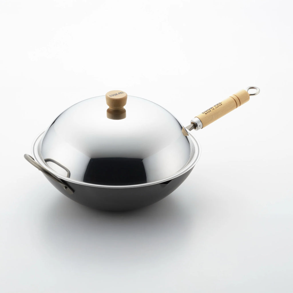 Yoshikawa Cook-Pal Ren Stainless Steel Lid – 36 cm