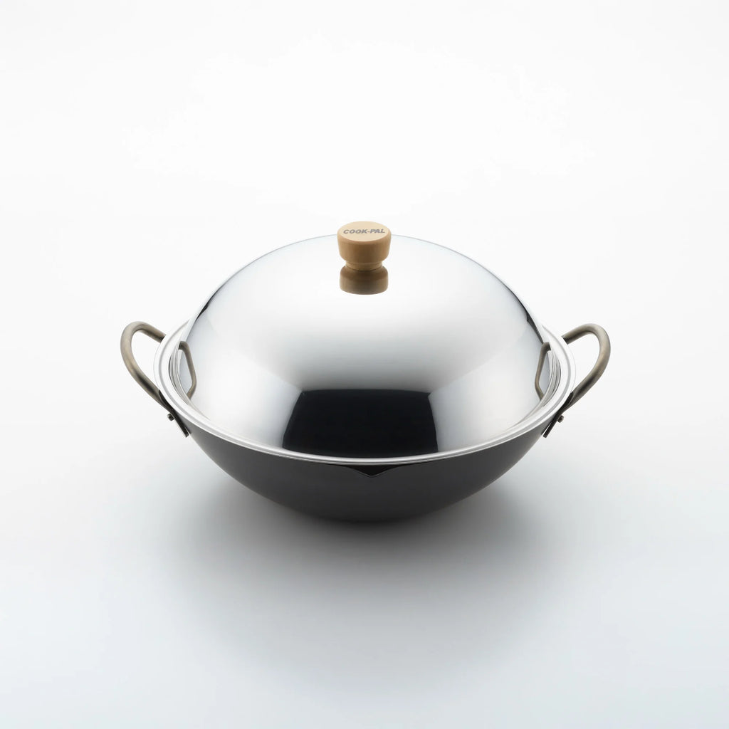 Yoshikawa Cook-Pal Ren Stainless Steel Lid – 36 cm