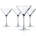 Martini 10oz Glass 4 piece set Cachet Luminarc