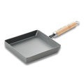 Yoshikawa Cook-Pal Ren Large Nitrided Carbon Steel Rolled Egg/Omelet Pan (Tamagoyaki)