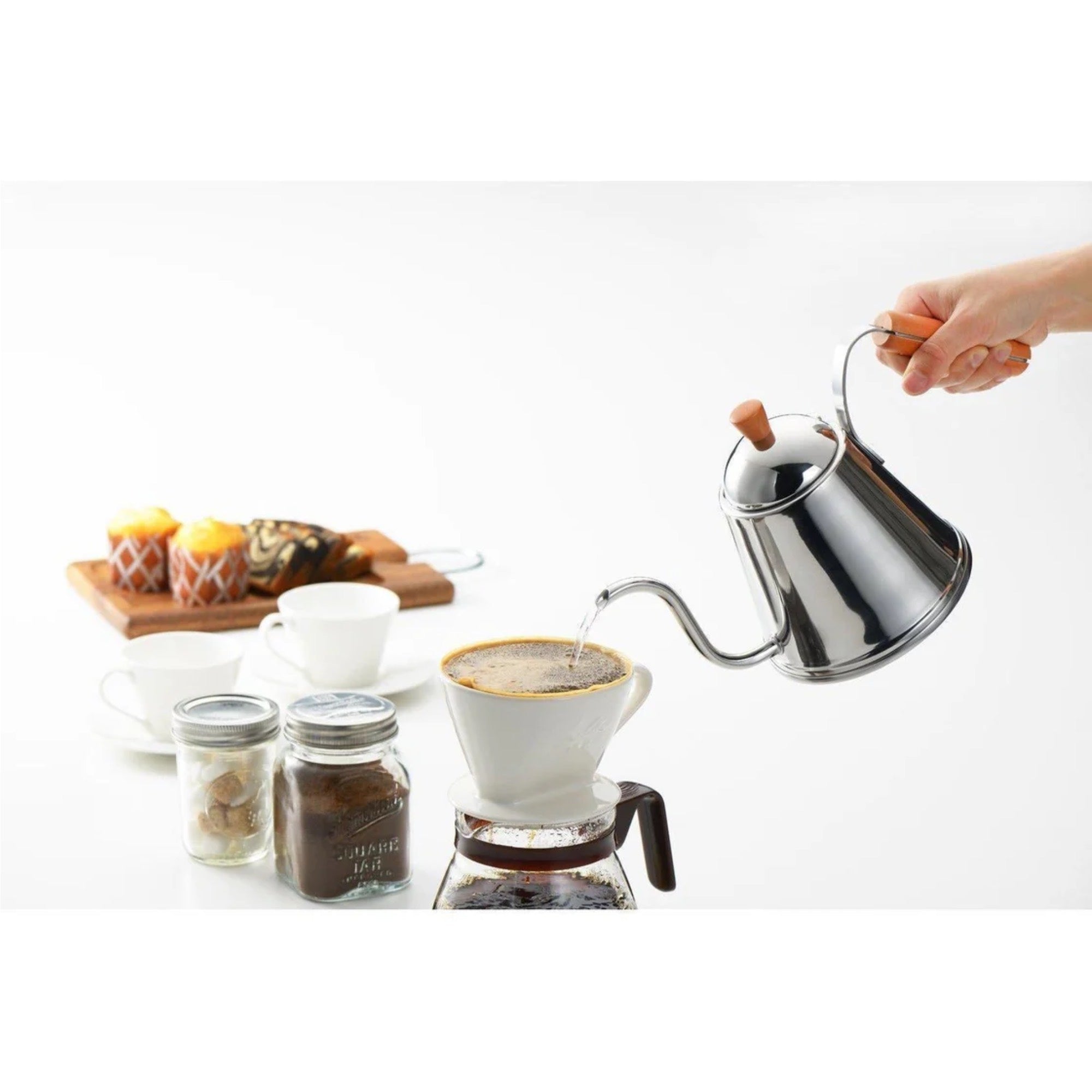 Yoshikawa Café Time Pour Over Coffee Drip Kettle | Made in Japan