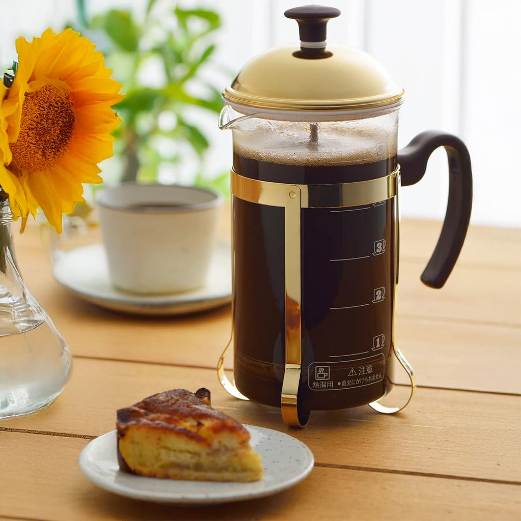 Yoshikawa Stainless Steel Coffee Press Server 600ml – Made in Japan