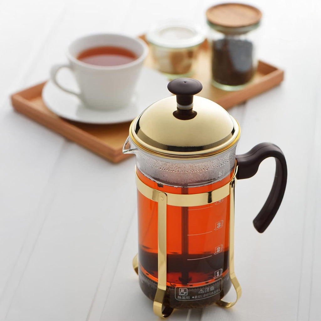 Yoshikawa Stainless Steel Coffee Press Server 600ml – Made in Japan