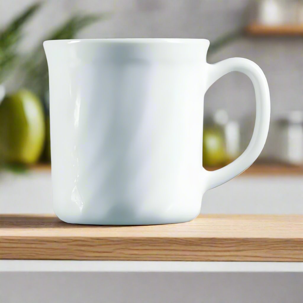 White 29cl 6 piece Mug Set  - Trianon - Luminarc