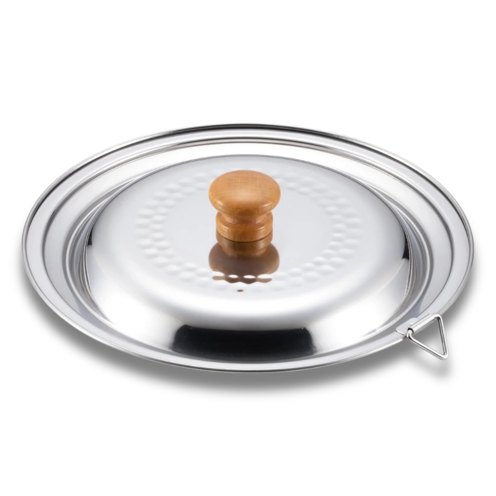 Yoshikawa Yukihira Lid 20–22 cm | Stainless Steel