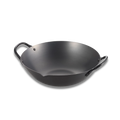 Yoshikawa Cook-Pal Ren 36cm Nitrided Carbon Steel Guangdong Round-Bottom Wok