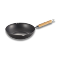Yoshikawa Cook-Pal Ren 24cm Nitrided Carbon Steel Deep Frying Pan