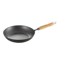 Yoshikawa Cook-Pal Ren 24cm Nitrided Carbon Steel Fry Pan