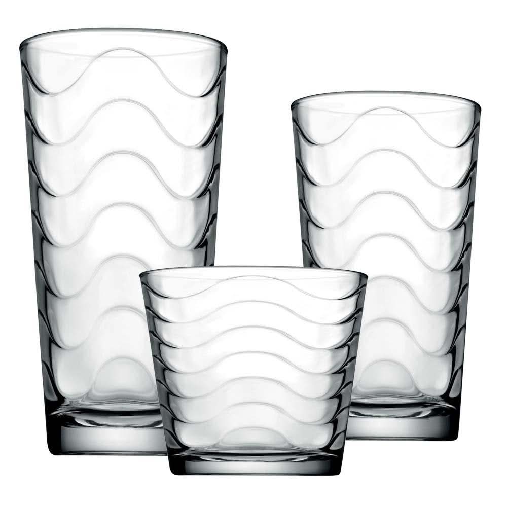 Pasabahce Lima Everyday Glassware - Set of 18