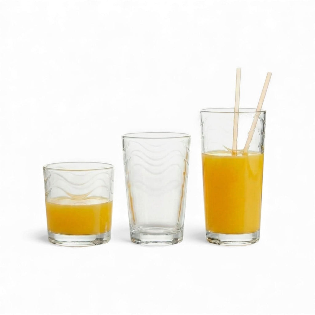 Pasabahce Lima Everyday Glassware - Set of 18