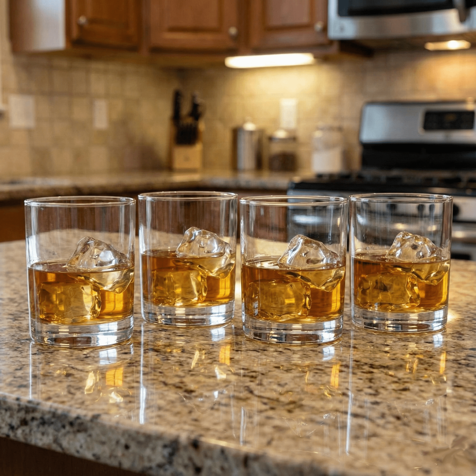 Pasabahce Mayfair Jackson Double Old Fashioned Glass - Set of 4