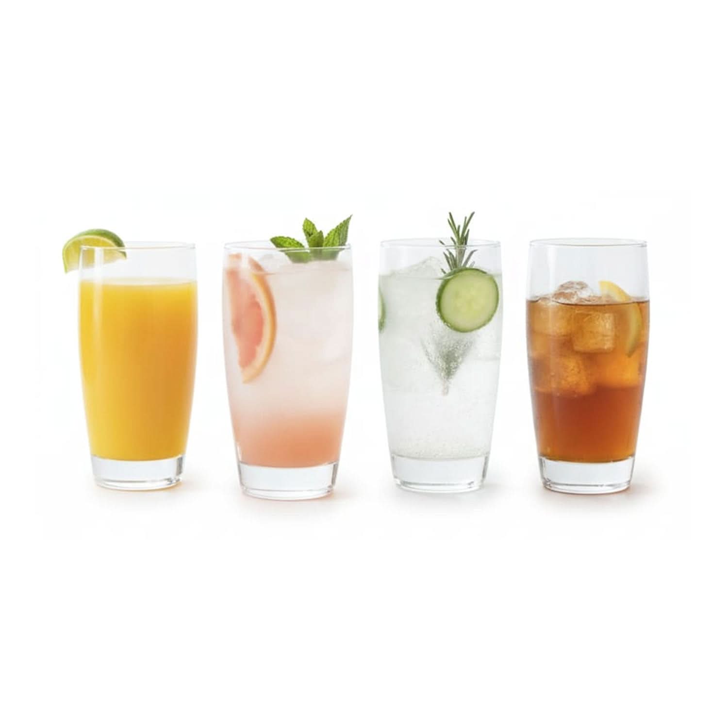 Pasabahce Milano Longdrink Glass - Set of 4