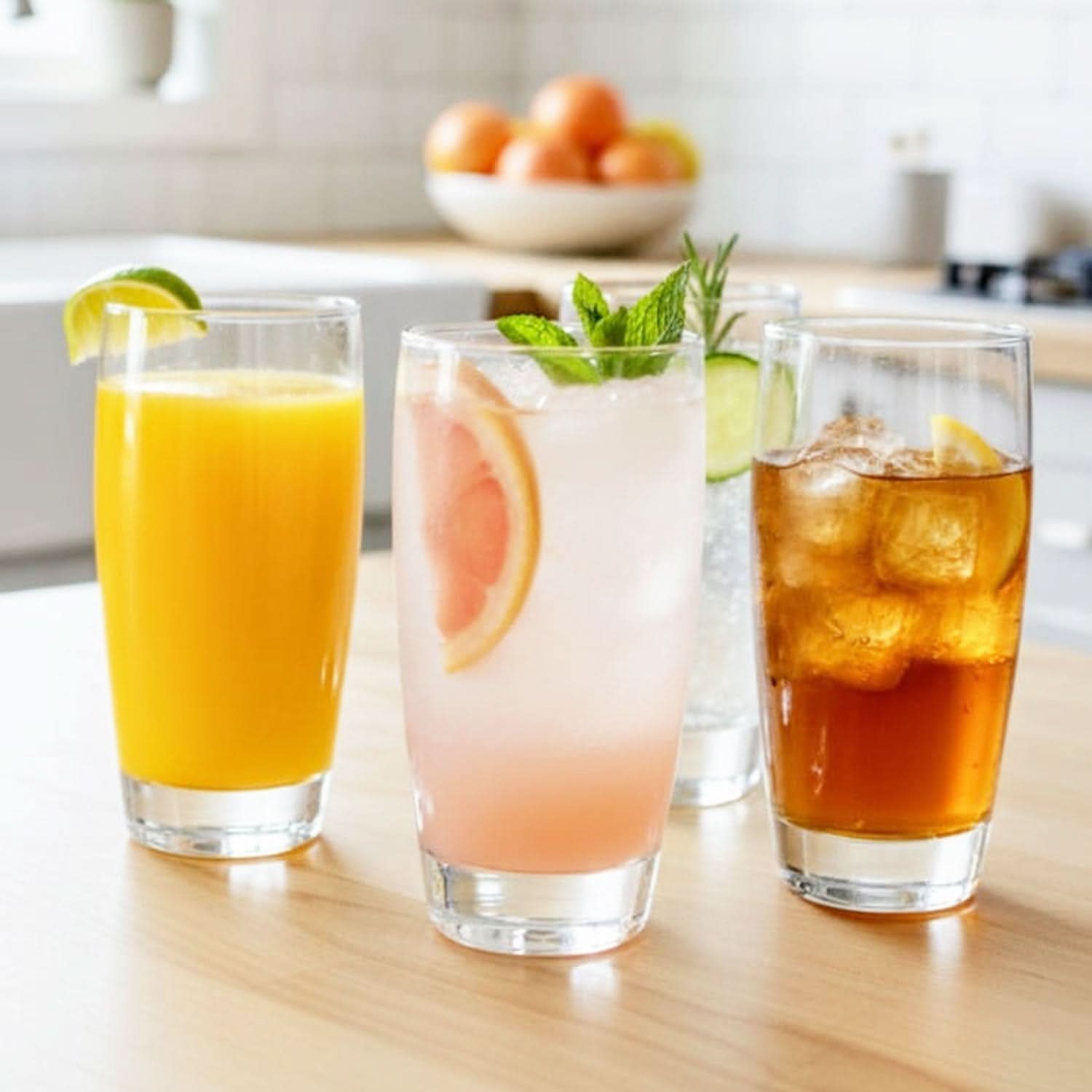 Pasabahce Milano Longdrink Glass - Set of 4
