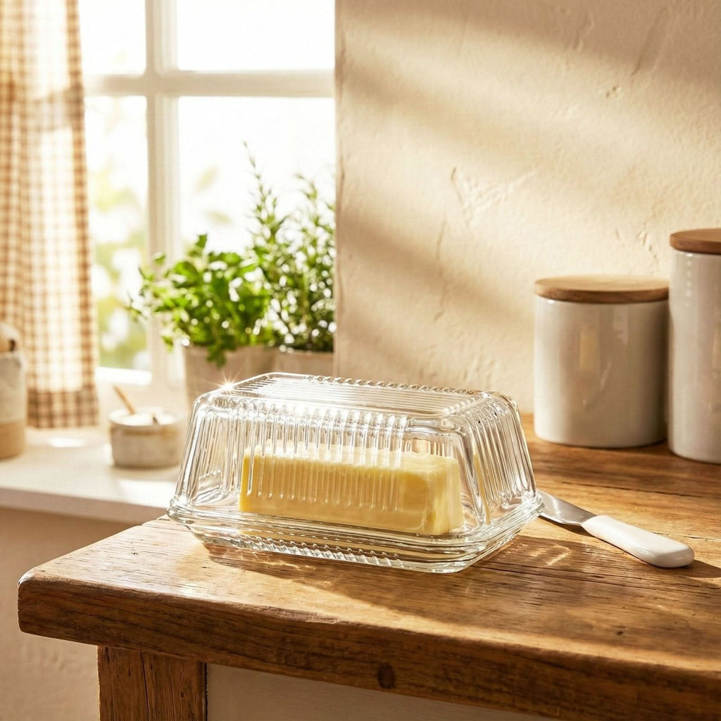 Pasabahce Moda Tavola Butter Dish
