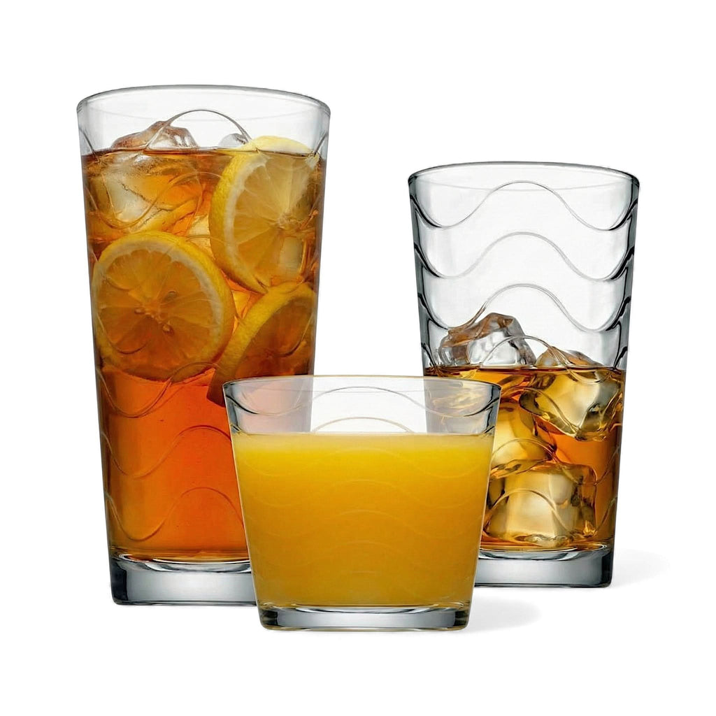 Pasabahce Lima Everyday Glassware - Set of 18