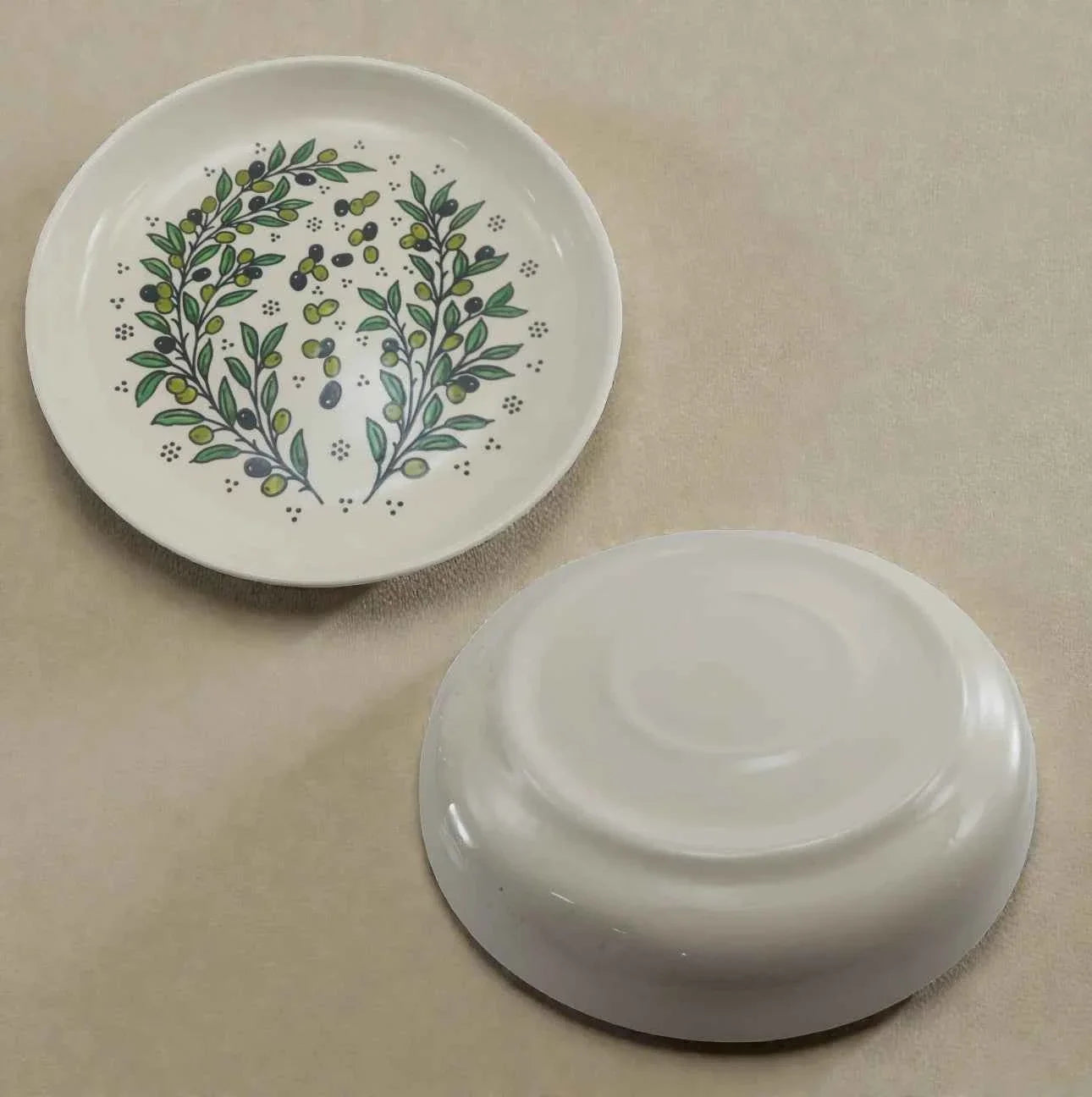 Handmade Ceramic Serving Bowl – Zatoun Design for Salads, Pasta, and More